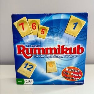 The Original Rummikub Classic by Pressman Rummy Tile Game Ages 8-
Adult